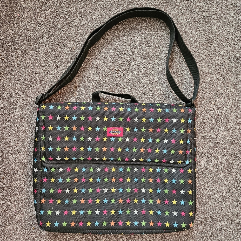 Dickies Crossbody Stars Messenger Laptop Bag y2k